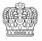 Crown coloring Pages  ColoringLib sketch template