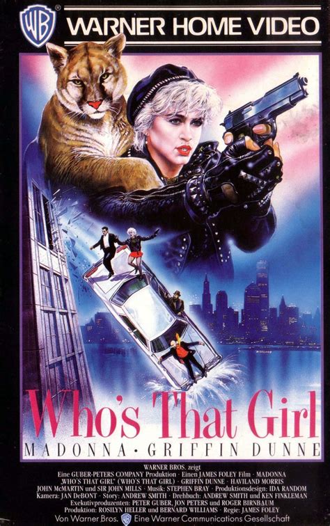 Who's that girl US 1987 Cover by Renato Casaro | Best movie posters ...