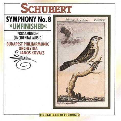 Schubert - Symphony No. 8: "Unfinished" by Budapest Philharmonic Orchestra & Janos Kovacs on ...