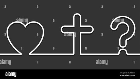 Christian concept. Christian symbols. Vector illustration Eps 10 Stock Vector Image & Art - Alamy