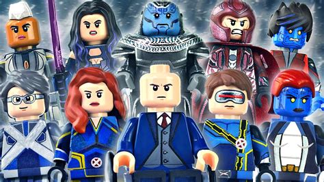 LEGO Marvel : X-Men Minifigures - Showcase - YouTube