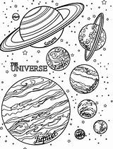 Planet Coloring Pages Printable sketch template