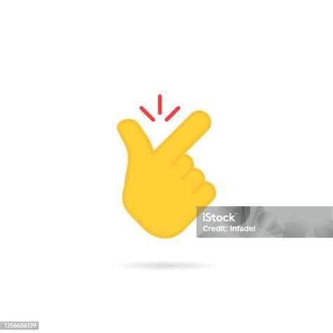 Snap Fingers Like Easy Emoji Stock Illustration - Download Image Now ...