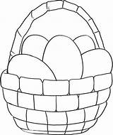 Easter Basket Coloring Pages  Part 6 sketch template