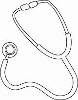 Stethoscope Coloring Page At GetColoringscom  Free Printable sketch template