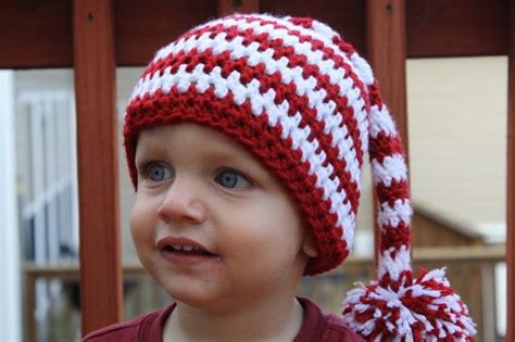 PDF Pattern for Crocheted Stocking Hat size Newborn 0-3m - Etsy