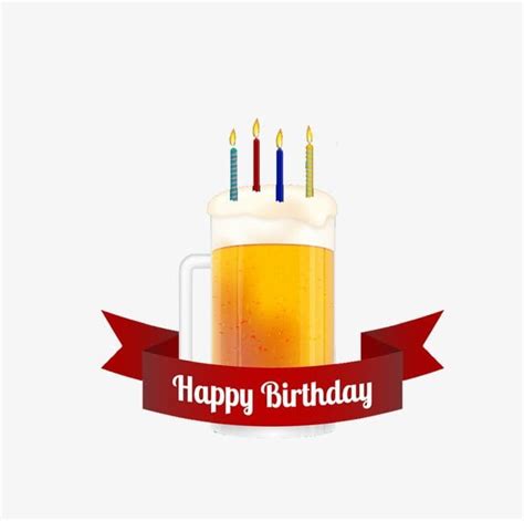 Ribbon Beer Birthday Cards PNG, Clipart, Beer, Beer Clipart, Beer ...