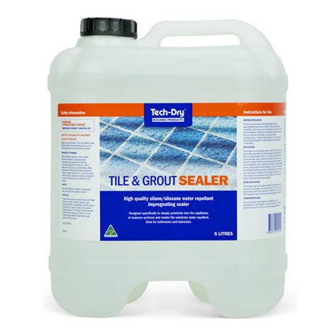 Tile Sealer & Grout Sealer - TECH-DRY