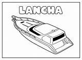 Desenhos De Lancha Para Colorir Pintar E Imprimir  ColorirOnlineCom sketch template