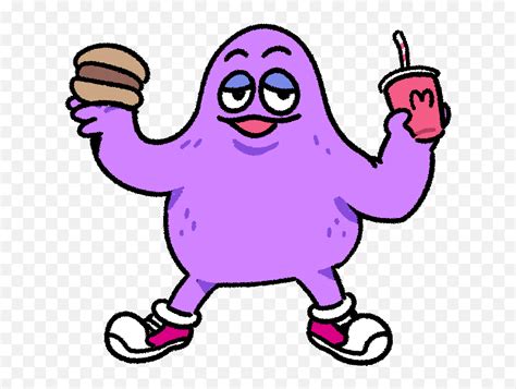 Grimace Hashtag - Cartoon Png,Grimace Png - free transparent png images - pngaaa.com