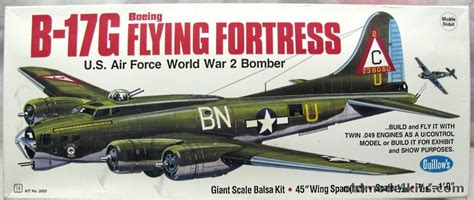 Guillows 1/28 Boeing B-17G Flying Fortress - 45 Inch Wingspan, 2002