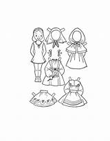 Costume Design Template Coloring Pages sketch template