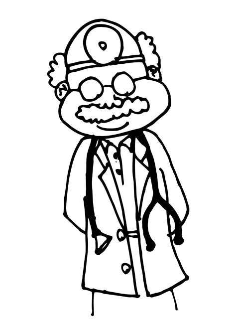 doctor clip art black and white 20 free Cliparts | Download images on Clipground 2024