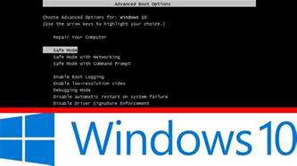 How to boot / start Windows 10 in Safe Mode (F8 boot menu) - Tutorial ...