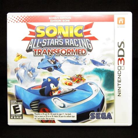 Sonic & All-Stars Racing Transformed Bonus Edition Nintendo 3DS 2013 ...