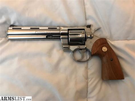 ARMSLIST - For Sale: Be Rick Grimes! Stunning Colt Python 6" .357 with ...