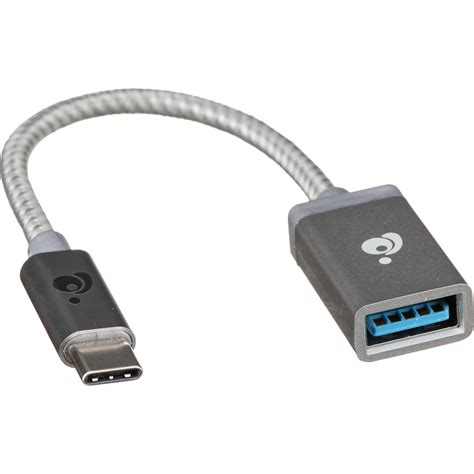 IOGEAR USB 3.0 Type-C Male to Type-A Female Charge