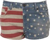 American Flag Shorts Topshop