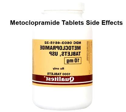 Metoclopramide hcl side effects, metoclopramide tablets side effects ...