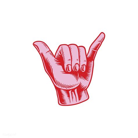 Illustration of rock and roll hand sign | premium image by rawpixel.com Rock Hand Sign, Rock ...