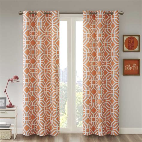 Intelligent Design Maci Grommet Top Window Curtain Panel | Curtains ...