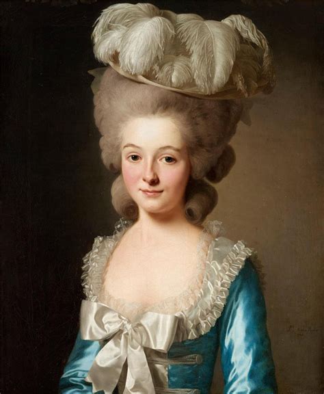 *Rococo Revisited - Alexander Roslin,Portrait of a French lady,(called ...