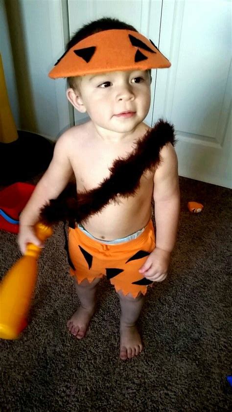 DIY bam bam costume #DIY #bambam #costume #flinstones | Family halloween, Halloween fun, Bam bam ...