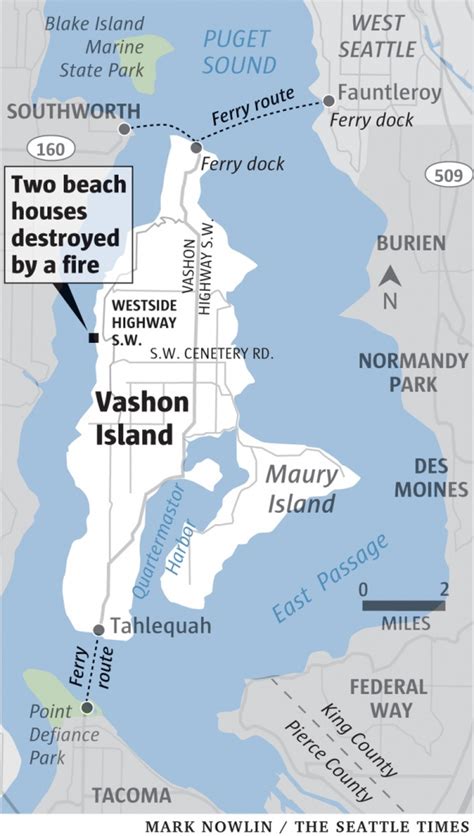 Vashon Island Map Printable - Free Printable Maps