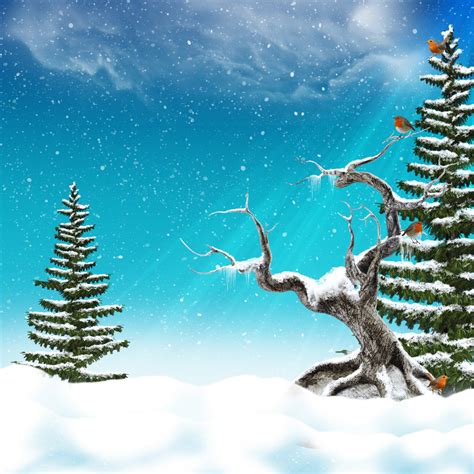 Winter Scenery Background Sheet Free Stock Photo - Public Domain Pictures
