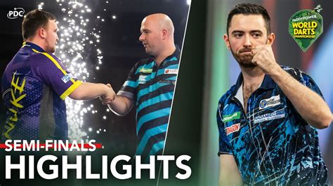 THE FINAL IS SET 🏆 Semi-Final Highlights - 2023/24 Paddy Power World Darts Championship - YouTube