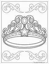The Royal Treatment A Guide To Coloring Pages Crowns sketch template