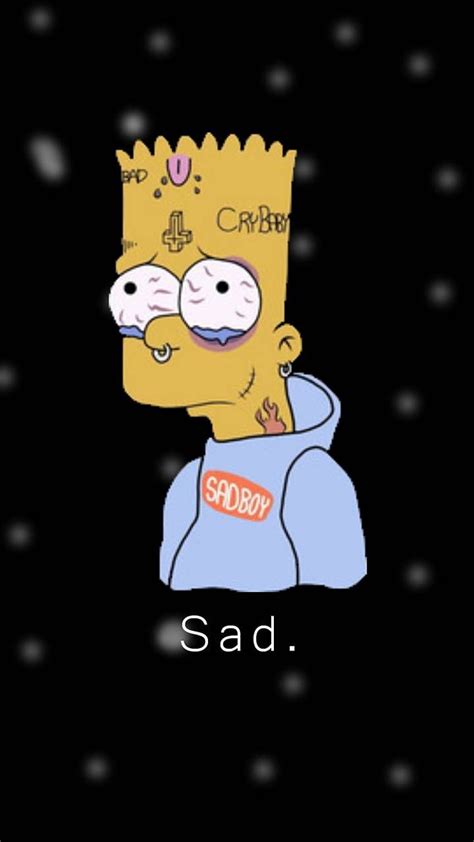 Bart Simpson Sad, Bart Simpson Sad Boy HD phone wallpaper | Pxfuel