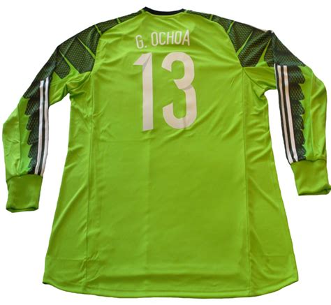 ADIDAS MEXICO 2015 OCHOA HOME G/K JERSEY - Soccer Plus