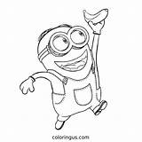 Minions Coloring Pages Free Printable PDF sketch template