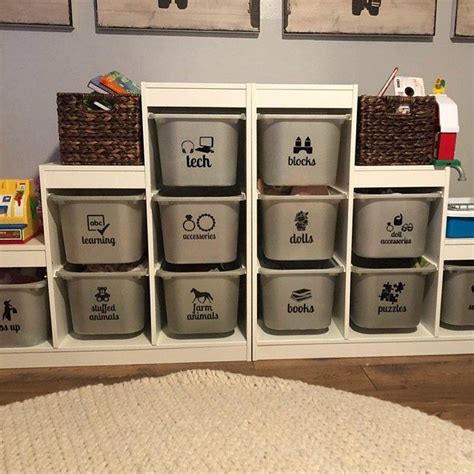 Toy storage labels word picture // bin labels // toy | Etsy | Toy labels, Toy room organization ...