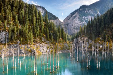 Lake Kaindy, Kazakhstan - One Of The Most Unique Lakes In The World — Adventurous Travels ...