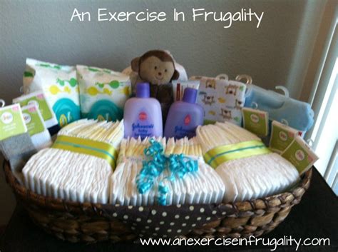 Baby shower basket gift idea – Artofit