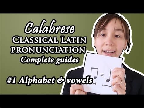 A complete guide to Classical Latin pronunciation: the sounds of Golden Age Latin – Found in ...