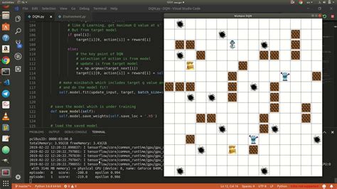 Wumpus world game deep Q learning networks with Keras and Python - YouTube