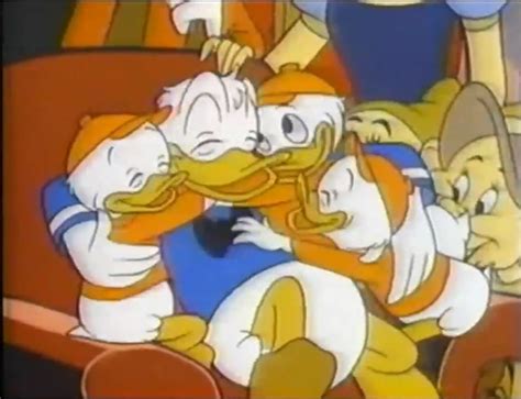 Donald Duck hug his Nephews ️ #donaldduck | Donald duck, Disney duck ...