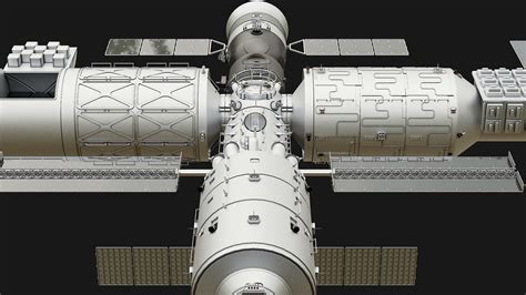 ArtStation - Tiangong Space Station | Resources