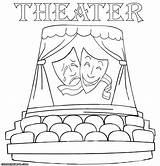 Theatre Coloring Pages  Home sketch template