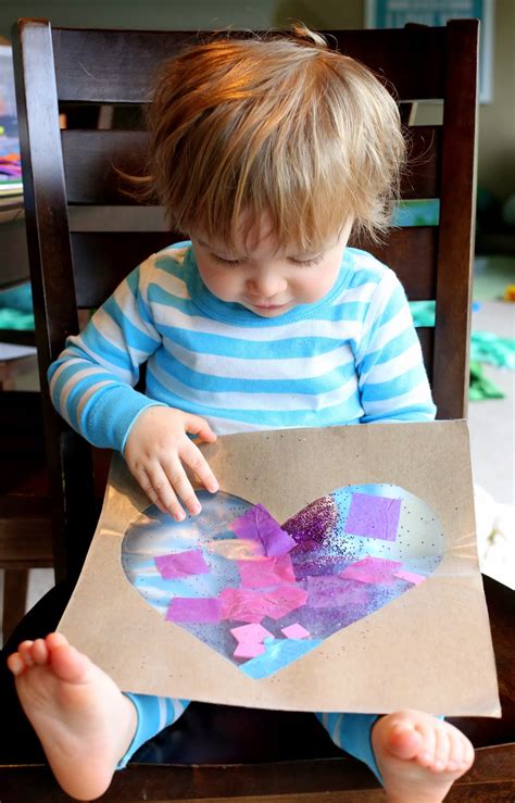 Easy Baby/Toddler Valentine's Day Art