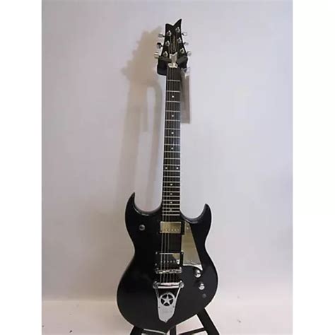 Used Silvertone PAUL STANLEY SIGNATURE BLACK ELECTRIC GUITAR Solid Body ...