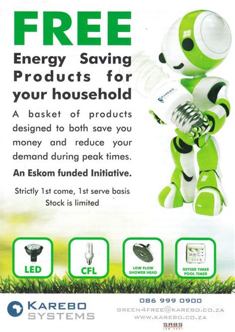 Free Energy Saving Products - Vredekloof CID