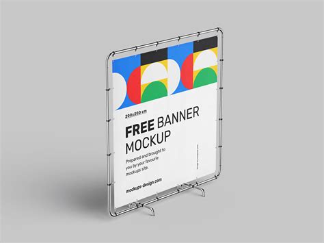 Free Square Banner Mockup | Mockuptree