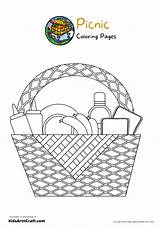 Picnic Coloring Pages For Kids – Free Printables  Art & Craft sketch template