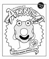 Arnie The Doughnut Full Book sketch template