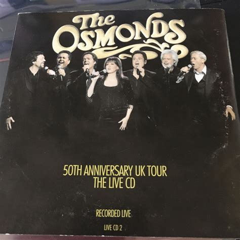 50th anniversary uk tour the live cd by The Osmonds, Donny Osmond ...