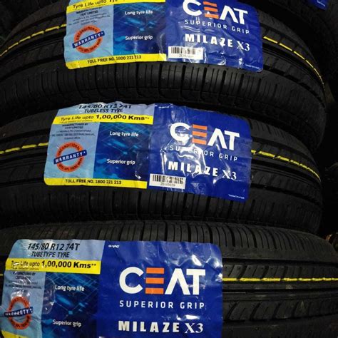 CEAT Car Tyres at Rs 2000 | Ceat Milaze x3 Tyre in Mumbai | ID: 17973281833